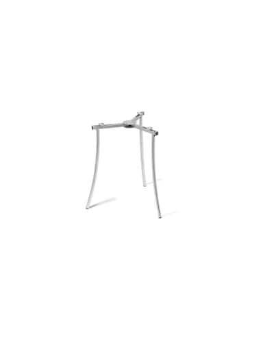 VAELLO - Trépied Pliable pour Réchaud à Gaz - Accessoire pour Paella, Plancha, Cuisine Extérieure - Fabrication Inox, 3 Molettes de Réglage - Hauteur 71,5 cm