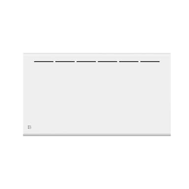 BESTHERM - Radiateur électrique fixe à inertie sèche céramique 1500W Bestherm ATLAS horizontal blanc