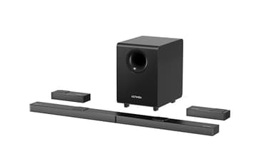 ULTIMEA Nova S90 Barre de Son 7.1.4ch pour Téléviseurs avec Dolby Atmos, Soundbar avec Subwoofer, Véritable Système Home Cinéma Surround, Son Cinéma Captivant Semblable à la 3D