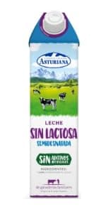 Lait Demi-Écrémé Sans Lactose (Origine Naturelle) Lot de 6 Briques de 1 Litre - Digestion Légère & Qualité Certifiée