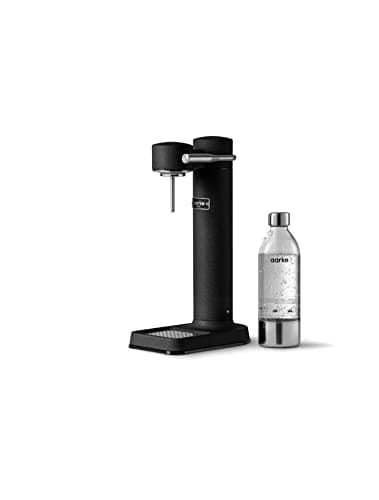 Aarke Carbonator 3, Machine à Soda avec Bouteille d'eau, Finition Noir mat