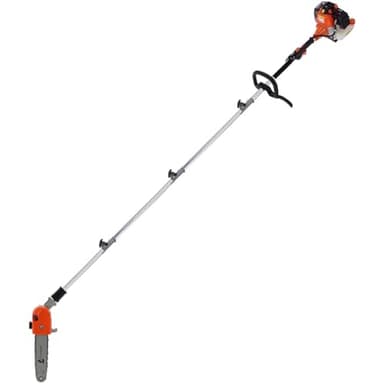 GT GARDEN Élagueuse thermique sur perche avec tête orientable, 52 cm3, 3 CV, longueur 4.15 mètres