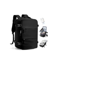 SZLX Sac à Dos Sous Vide Bagage à Main Pour Femmes, Sac à Dos Airbag Avec Système De Vide Pour Le Voyage, Ryanair Travel Ruscksack Taille Cabine Avec Pompe étanche Valise Sous Vide Pour Homme