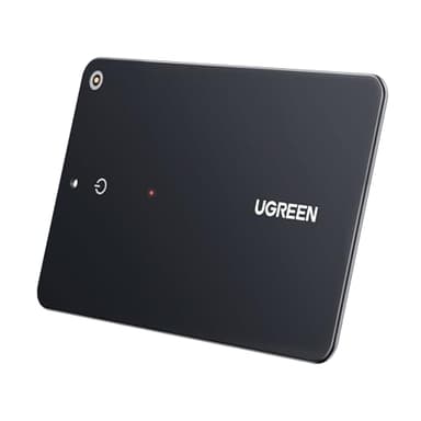 UGREEN FineTrack Slim Smart Finder Tag Traqueur Bluetooth Wallet Tracker Localisateur Objets Ultra Fin 1.7mm Étanche IP68 Compatible avec Find My (iOS Uniquement) pour Portefeuille Clés Bagages Valise