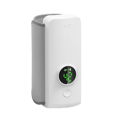 Chauffe-biberon portable, chauffe-biberon | Chauffe-lait portable sans fil pour bébé,Réchauffeur de voyage réglable à chauffage rapide du lait alimenté par batterie pour le lait maternel ou les prépar