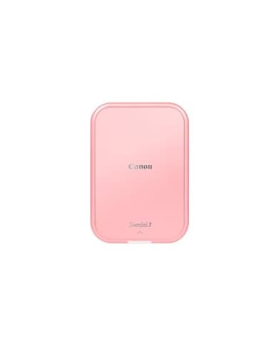 Canon Zoemini 2 Imprimante Photo Portable - Mini Imprimante Portable - Mini Imprimante Photo - Compacte et sans Fil - Bluetooth 5.0 et Charge Rapide Type-C - Imprimante de Voyage, Or Rose