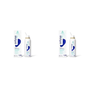 ORILYSE - Spray Auriculaire à l’Eau de Mer Isotonique Orilyse Fast - Nettoyage des Oreilles Quotidien, Prévention des Bouchons - Pour Adulte et Enfant dès 3 Ans - 100 ml (Lot de 2)