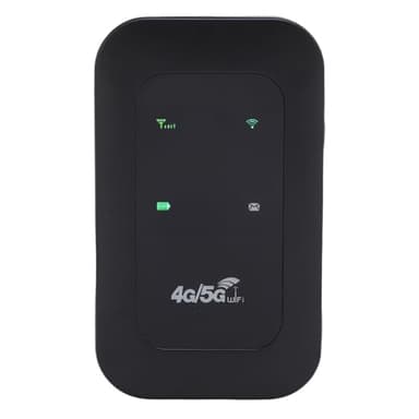 Goshyda Hotspot WiFi 4G 5G, Routeur Mobile WiFi 4G Portable avec Emplacement pour Carte SIM, Batterie de 3200mAh, 10 Appareils Connectés, pour Voyages de Voyage