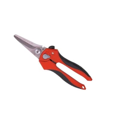 Cisaille universelle droite bi-matière MOB 210 mm – Outil polyvalent pour métal, plastique et matériaux divers, prise en main confortable