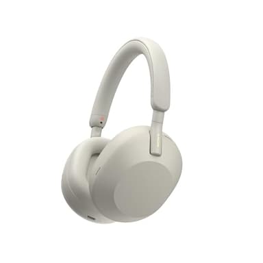 Sony WH-1000XM5 - Étui Rigide, Casque sans Fil Haut de Gamme à réduction de Bruit, Bluetooth, qualité d'appel Claire, Audio Hi Res, 30h d'autonomie, étui Rigide, iOS et Android - Rose