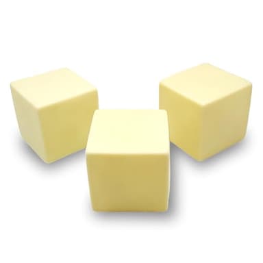 Lot de 3 cubes LED RGB lumineux 7 cm - Lumière de nuit, design d'environnement, détente et berceau - Lampes de table avec couleurs variables pour la maison, le bureau et les atmosphères magiques