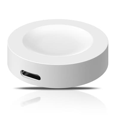 Chargeur magnétique USB C compatible avec Huawe i Watch GT4/GT3/GT3 Pro/GT3 SE/GT2 Pro/Watch 4/4 Pro/3/3 Pro/Ultimate/GT Runner, uniquement station de charge portable (blanc)