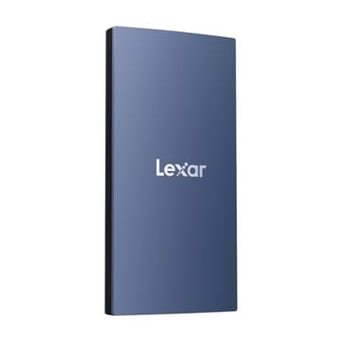 Lexar ES3 SSD Externe 1To, USB3.2 Gen2 Portable SSD, PSSD jusqu'à 1 050Mo/s en Lecture, 1 000Mo/s en écriture, Disque SSD Externe Compatible avec iPhone série 15/Mac/PS5/XBOX (Bleu)