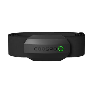 COOSPO H808S Capteur de Fréquence Cardiaque Bluetooth5.0 Ant+, Cardio Fréquencemètres ECG/EKG, Étanche IP67, Compatible avec Wahoo, Strava, Adidas, Coosporide, Polar Beat, Kinomap