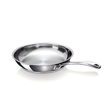 Beka 12068414 Chef Poêle à frire en acier inoxydable true 30 cm, Argenté