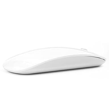 Uiosmuph U30 Souris Bluetooth, Trois Modes Souris sans Fil (BT5.1+ BT5.1+ USB) Bluetooth silencieuse Rechargeable Souris Portable pour Mac/Ordinateur/Android, Blanc