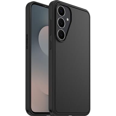 Otterbox Symmetry Coque pour Samsung Galaxy S25 FE, Anti-Chute, Protection Fine, supporte 3X Plus de Chutes Que la Norme Militaire, Noir, Livré sans Emballage