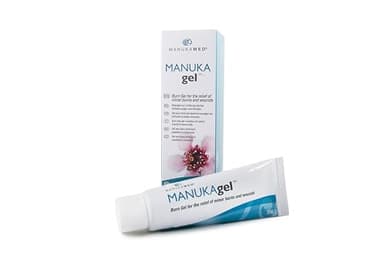 ManukaMed MANUKAgel Crème cicatrisante pour les Chiens, Pommade cicatrisante pour les Chevaux, Crème cicatrisante pours les Chats, MGO 560+, antibactérien, 25 g