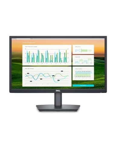 Dell E2222HS 21.5" Full HD (1920x1080) Écran PC, 60Hz, VA, 5ms, Réglage en Hauteur, Haut-parleurs intégrés, DisplayPort, HDMI, VGA, Garantie 3 ans, Noir