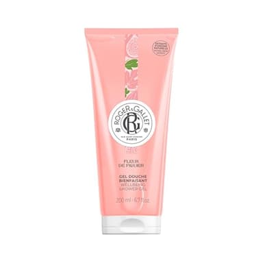 Roger&Gallet - Gel Douche Parfumé Fleur de Figuier - Notes de Figue, Pamplemousse, Muscs - Enrichi en Aloe Vera - Mousse Nettoyante, Onctueuse et Hydratante - Végan