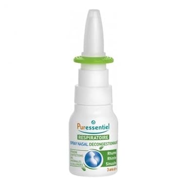 Puressentiel - Spray Nasal Décongestionnant aux Huiles Essentielles Propolis et Echinacée Bio - Pour nez bouché, irrité et qui coule - Rhume - Eau de mer -15ml