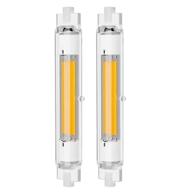 EIMOPE Ampoules R7S LED 118mm Dimmable Ampoule 30w - Ampoules LED 118mm 30W Équivalent Ampoule Halogène J118 200w 300W - Blanc Chaud 3000K, 3000LM, Pas de Scintillement, AC 220-240V, Lot de 2