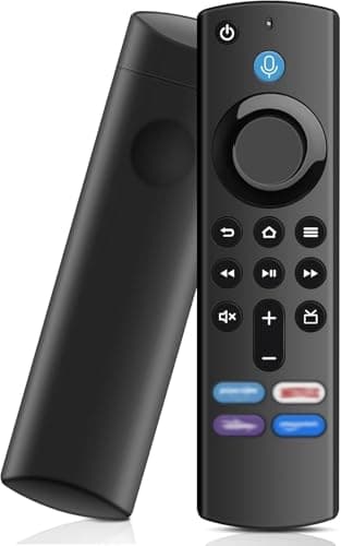 Télécommande vocale de Remplacement de la 3 génération, Smart TV télécommande de Remplacement avec Fonction vocale, Convient au A-MZ FI-re St1-CK Smart TV 2 gen & 3 gen & 4K & Lite