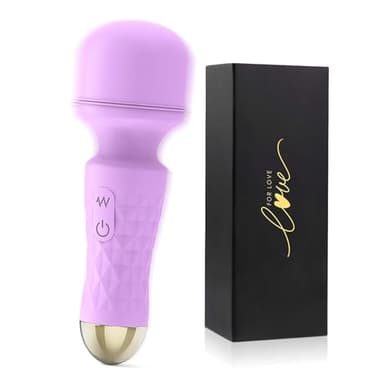 Vibromasseurs Feminin Sex Toýs Femme,10 Mode Vibration Vibromasseur, Femme Clitoridien Puissant Silencieux Point G Vibromasseur Masseur Cadeau de Massage de Relaxation de Voyage (Violet)