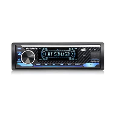 Caliber Autoradio Bluetooth 1DIN, Dab+/FM Tuner, 4x100W, USB/Micro SD, Charge 2.1A, Aux-in, Mains Libres, Micro Externe, Sortie RCA, Lightshow, MP3/WMA/APE/FLAC/AAC