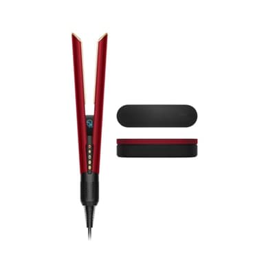 Dyson Airstrait™ Lisseur et Sécheur (Rouge velours et or.)