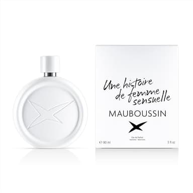 Mauboussin - Une Histoire de Femme Sensuelle 90ml - Eau de Parfum Femme - Senteur Florale, Musquée & Gourmande