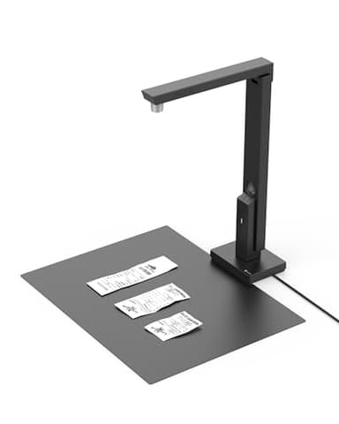 CZUR Lens 800 Pro Compact Scanner de Documents, 8 Mégapixels, 270 DPI, 60 PPM, USB 2.0, Numérisation Rapide Taille de Capture A4, Compatible avec Windows et macOS