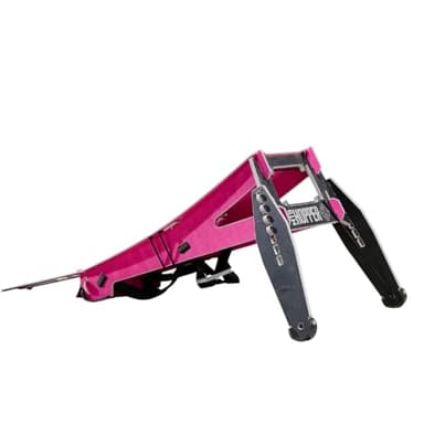 MTB Hopper Street Rampe BMX VTT Skate Trottinette - Tremplin Velo - Rampe de Saut Portable et Super Légère – pour BMX Dirt/Street, idéale Ville et Exploration Urbaine