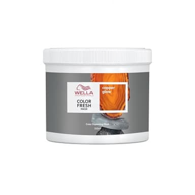 Wella Professionals Color Fresh Mask Copper Glow - Masque Pigmentant Hydràant pour Cheveux Cuivrés - Coloràion Temporaire - 500 ml