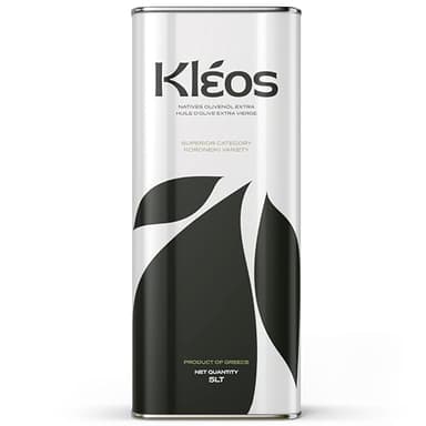 Kleos Huile d’Olive Extra Vierge 5L – Riche en Polyphénols – Pressée à Froid – Récolte 2025/26 – Origine Grèce – Qualité Premium – DDM 31/07/2027