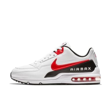 Nike Air Max Ltd 3, Baskets Homme, White/University Red/Black, 44 EU