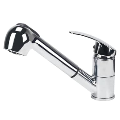 Minnhua Mitigeur Cuisine avec Douchette Extractible Robinet de Cuisine Pivotant 360°Robinet Cuisine Robinet Evier de Cuisine Mitigeur Evier en Laiton Robinetterie de Cuisine Froide et Chaude Chromé