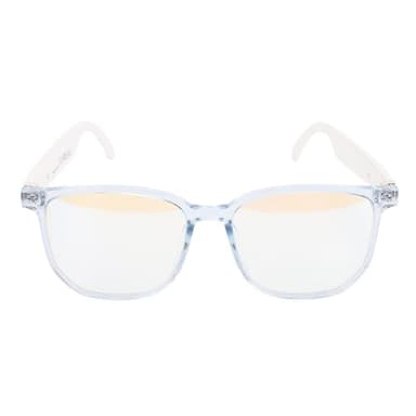 Jectse Lunettes Intelligentes AI avec Caméra, Lunettes D'enregistrement Vidéo HD 1080P, Audio BT, de Caméra de Sport de Plein Air, avec Musique, Appels Mains Libres et (Blue)