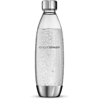 sodastream Fuse – Bouteille réutilisable 1L sans BPA, lavable au lave-vaisselle, métal