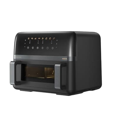 Mova AeroChef FD20 Pro, double zone de cuisson de 9 L, SyncFinish, cuisson rapide à 2700 W, températures entre 40 et 230C, circulation d'air chaud, intérieur en métal