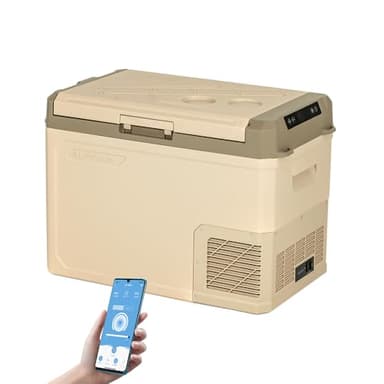 Alpicool GE40 40L Glaciere Portable Réfrigérateur Voiture Camping Congélateur 12/24V Mini Frigo pour Maison, Bureau ou Pique-Nique en Plein Air/ -20 à 20℃