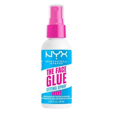 NYX Professional Makeup - Spray Fixateur de Maquillage - Résistant aux Transferts et Waterproof - Tenue Longue Durée 24H - Formule Vegan - The Face Glue Setting Spray - 60ml