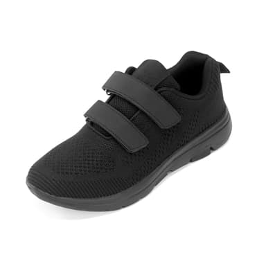 JOMIX Basket Scratch Femme Homme Chaussures de Sport Running Basket Homme Chaussures de Marche Chaussure Confortable (Noir, 41)