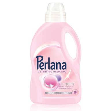 Perlana Lessive pour laine, soie et vêtements délicats, effet cachemire, empêche le boulochage 1,400 ml (47,3 Fl Oz) 1 unité – Fabriqué en Italie [importation italienne]