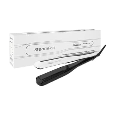 STEAMPOD 3 - Lisseur Vapeur 2-En-1 - Lissage & Wavy - 91% De Dommages En Moins - Coiﬀage 2x + Rapide - Technologie Vapeur Brevetée - Ultra-Ergonomique - Tous Types De Cheveux - L'Oréal Professionnel