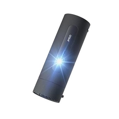 JMGO PicoFlix Mini Videoprojecteur Portable Extérieur avec Google TV, Netflix, 1080P, 420 ISO Lumens, Batterie de 4,5 Heures, Vidéoprojecteur Home Cinéma 200", HDR10, Gimbal, Haut-parleurs 10W