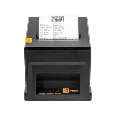 NetumScan Bluetooth USB LAN 80mm POS Thermal Receipt Printer with Auto Cutter Cash Drawer, Support Windows/Mac/Linux, Restaurant Kitchen Printer for ESC/POS NS-8360LW