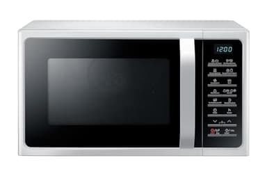 Samsung MC28H5015AW Four micro-ondes, grill combiné, 28 litres, Smart Oven, 900 W, grill 1500 W, blanc, 51,7 x 47,6 x 31 cm