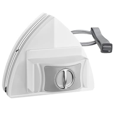 Mitclear Nettoyeur de Vitre Magnétique Double Face, Outil de Nettoyage Vitre Réglage, Lava Vitre Aimanté Double Vitrage, Équipement Magnétique de Lavage de Vitre, pour Fenêtres d’Épaisseur 5-35mm