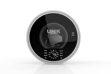 Trans‑Continents UNIK TR‑911 Mini‑Wash 2.5 kg – Machine à laver + Séchante murale ultra‑compacte pour camping‑car, caravane, bateau & studio • 12 programmes (Blanc Eclipse)